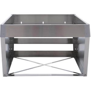 Produktbild für Mähroboter-Garage Mendler HWC-P41, silber, aus Edelstahl