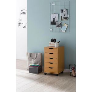 Produktbild für Rollcontainer Wohnling WL5.924, aus Holz, buche