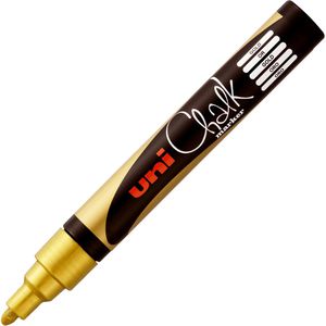 Kreidestifte uni-ball chalk PWE-5M, gold