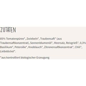 Produktbild für Fertiggericht Little-Lunch Tomatensuppe, BIO