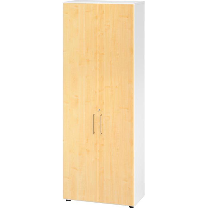 215,4 42cm, abschließbar, weiß – 80 x Böttcher 9, aus Aktenschrank Holz, Hammerbacher x Serie / ahorn AG