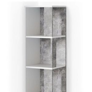 Produktbild für Bücherregal Vicco Lio, beton grau