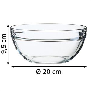 Produktbild für Schüssel Arcoroc Empilable ARC 10022