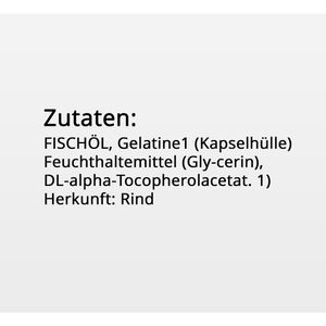 Produktbild für Omega-3 Mammut + Vitamin E, 90 Kapseln