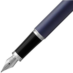 Produktbild für Füller Parker IM Matte Blue C.C., Feder M