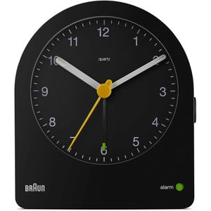 Produktbild für Wecker Braun BC22B schwarz, analog
