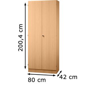 Produktbild für Aktenschrank Hammerbacher O-Serie, aus Holz
