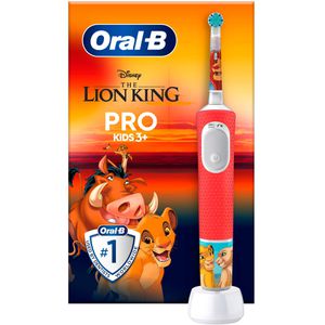 Elektrische-Zahnbürste Oral-B Pro Kids 3+, König der Löwen