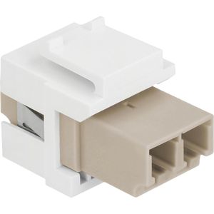 Produktbild für Keystone-Modul DeLock 86347, beige / weiß