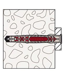 Produktbild für Schrauben-Dübel-Set Fischer 562151, DuoXpand T