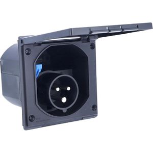 CEE-Wandstecker as-Schwabe 61493, 3-polig