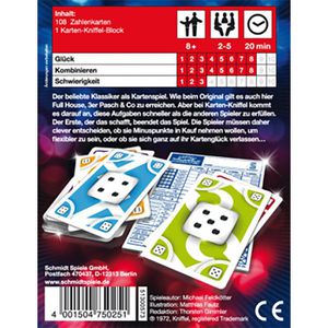 Produktbild für Kartenspiel Schmidt-Spiele 75025, Karten-Kniffel