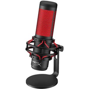 Produktbild für Mikrofon HyperX QuadCast, rot/schwarz
