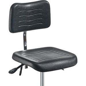 Produktbild für Arbeitsstuhl meychair W5-H-PU-FS6, schwarz