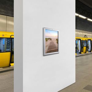 Produktbild für Klapprahmen Sprintis Security, 32 mm Profil, DIN A3