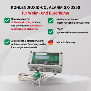 Produktbild für Gasmelder Schabus GX-D250