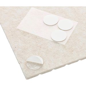 Produktbild für Pinnwand Böttcher-AG selbstklebend, cremeweiß