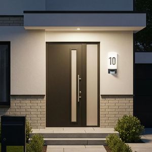 Produktbild für Hausnummernleuchte Steinel L 1 S, schwarz, Netzstrom 230 V