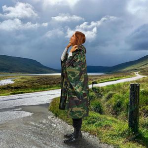 Produktbild für Regenponcho Relaxdays Länge 120 cm, wiederverwendbar