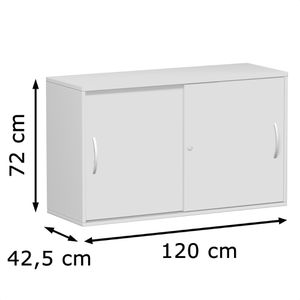 Produktbild für Schiebetürenschrank Geramöbel Flex, Holz