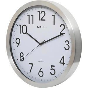 Produktbild für Wanduhr Maul Maulmove, Aluminium, analog, Funkuhr