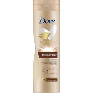 Dove Bodylotion Body Love Summer Glow, Selbstbräuner für alle Hauttypen, 250ml