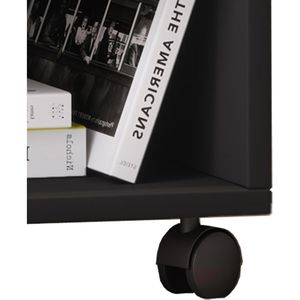 Produktbild für Rollcontainer VCM Salda 913905, aus Holz, schwarz