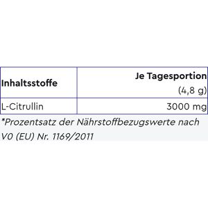 Produktbild für Citrullin gloryfeel Aminosäure Pure, Getränkepulver