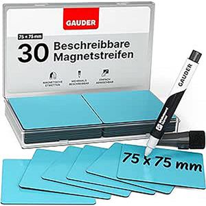 Produktbild für Magnetschilder Gauder ME-75x75, blau