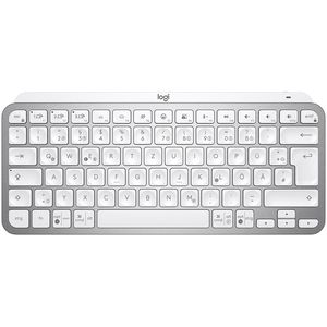 Logitech Tastatur MX Keys Mini Pale Gray, für Tablet-PC, USB / Bluetooth,  mit Beleuchtung – Böttcher AG