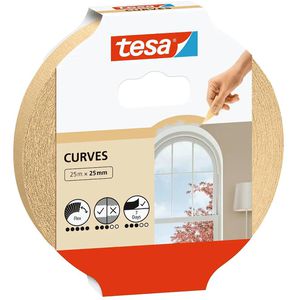 Kreppband Tesa 56533, Kurven