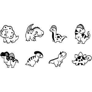 Produktbild für Motivstempel Aladine Stampo Bambino Dino, Ø 4 cm