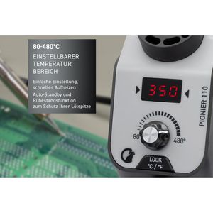 Produktbild für Lötstation GALLUNOPTIMAL Pionier 110, Set