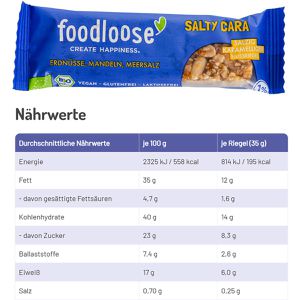 Produktbild für Müsliriegel foodloose Probierpaket mit 4 Sorten, BIO