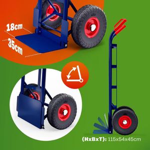Produktbild für Sackkarre Gardebruk Stapelkarre 109651, klappbar