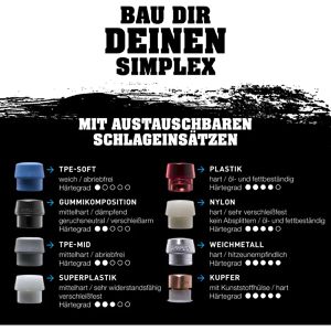 Produktbild für Schonhammer HALDER SIMPLEX-Plusbox Starterkit, Kopf-Ø 80mm Set