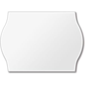 Produktbild für Preisetiketten METO 9506158, weiß, 22 x 16 mm