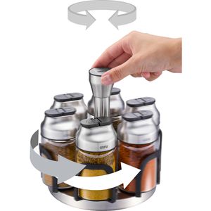 Produktbild für Gewürzkarussell Gefu Kippo, drehbar, mit 1 Ebene