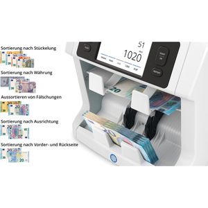Produktbild für Geldscheinzähler Safescan 2995-SC, 11-fach Prüfung mit CIS