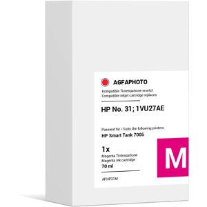 Produktbild für Tinte AgfaPhoto für HP 31, 1VU27AE, magenta
