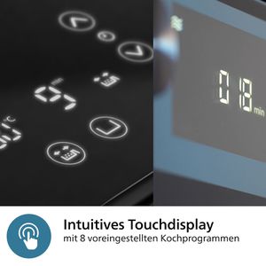 Produktbild für Heißluftfritteuse Philips Series 3000 Dual Basket, NA352/00