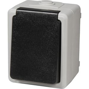 Steckdose McPower Taff, IP44, Aufputz