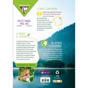Produktbild für Ringbucheinlagen Clairefontaine 1730C, A4