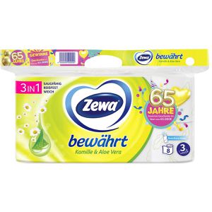 Toilettenpapier Zewa bewährt Kamille