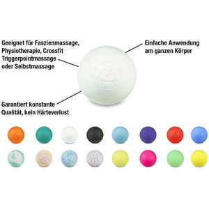 Produktbild für Faszienball Captain-LAX Lacrosse Ball