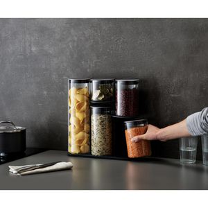 Produktbild für Vorratsglas JosephJoseph Podium, mit Edelstahldeckel