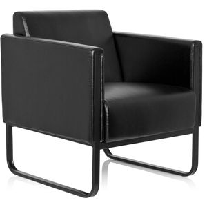Loungesessel hJh-OFFICE BALI BLACK, schwarz
