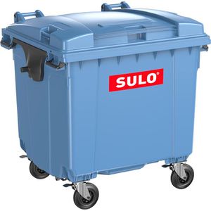 Müllcontainer Sulo Citybac 1100 FD, blau