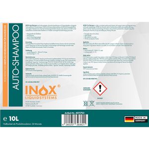 Produktbild für Autoshampoo INOX Nano Line, mit Orangenduft