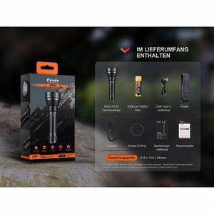 Produktbild für Taschenlampe Fenix HT32, LED, aufladbar